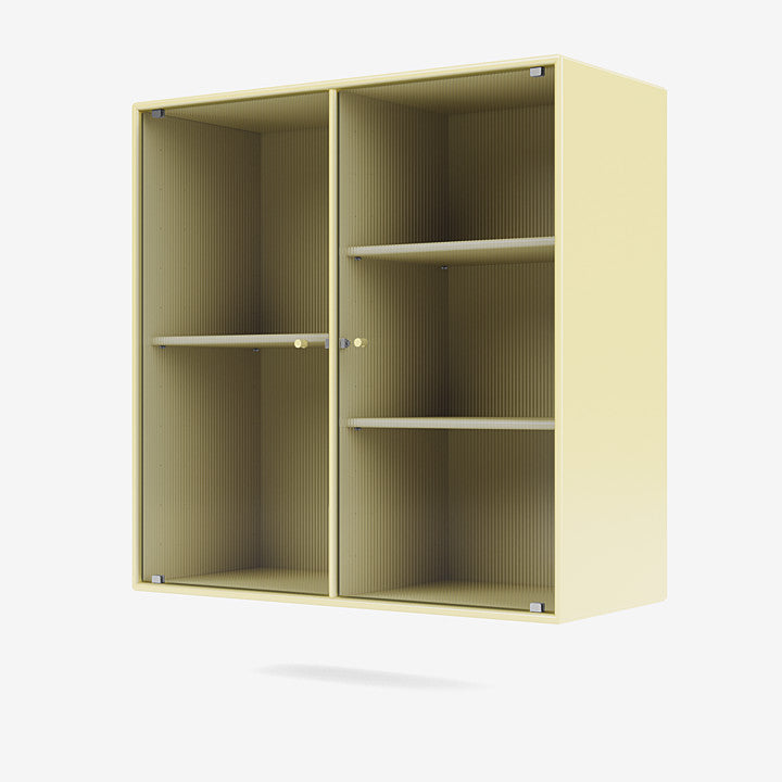Montana Ripple 2 Vitrine cabinet camomile