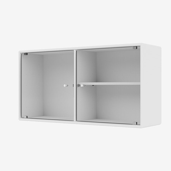 Montana Ripple 1 Vitrine cabinet new white