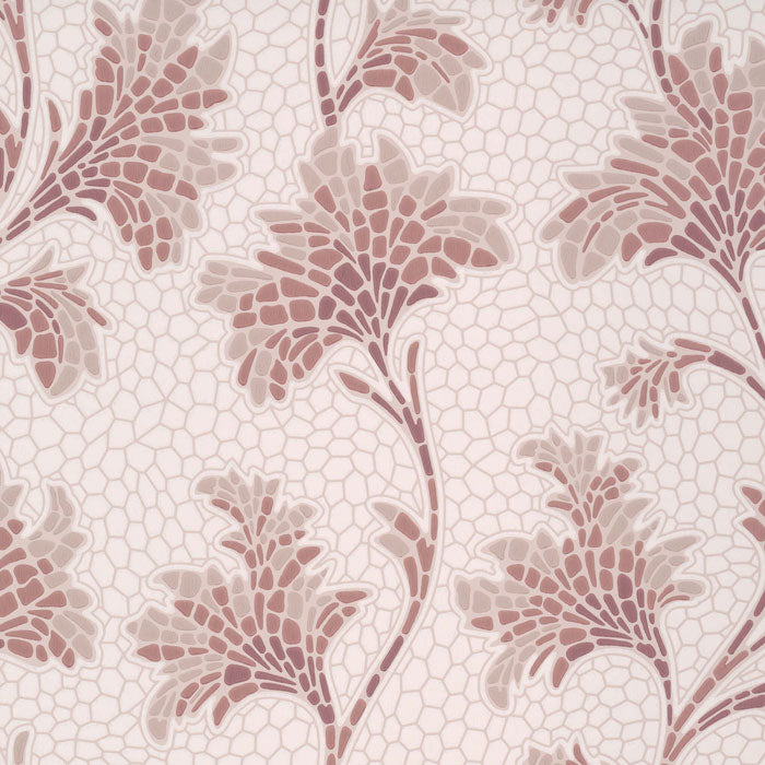 Little Greene Behang Mosaic Trail - Blush