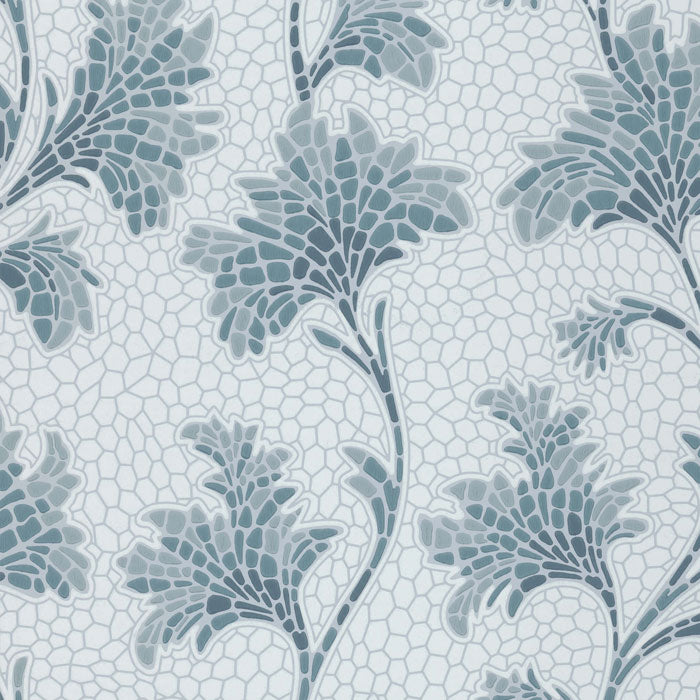 Little Greene Behang Mosaic Trail - Etruria