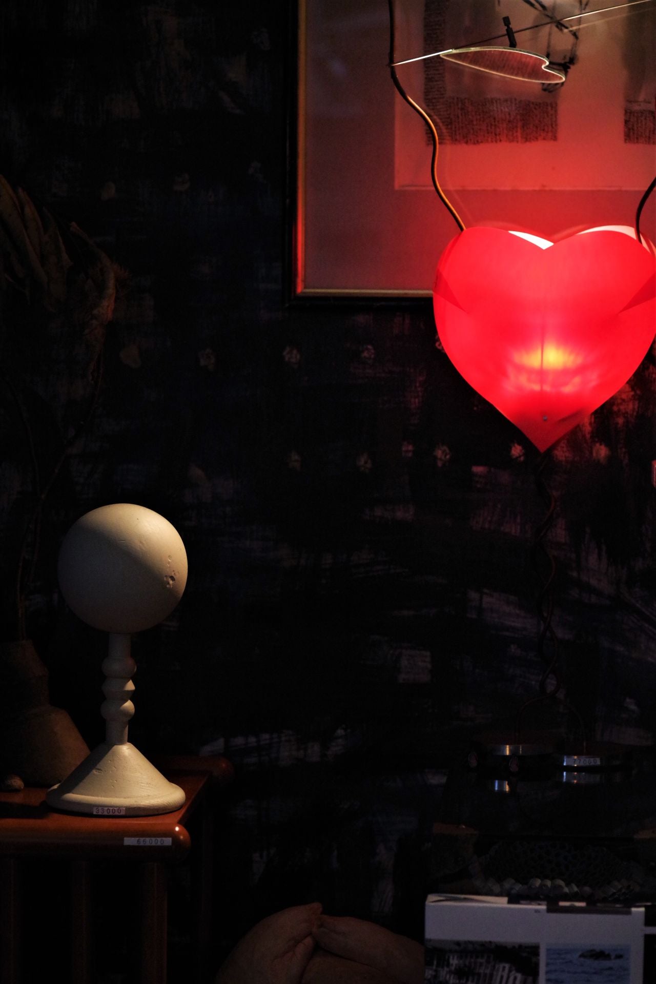 Ingo Maurer one from the heart tafellamp