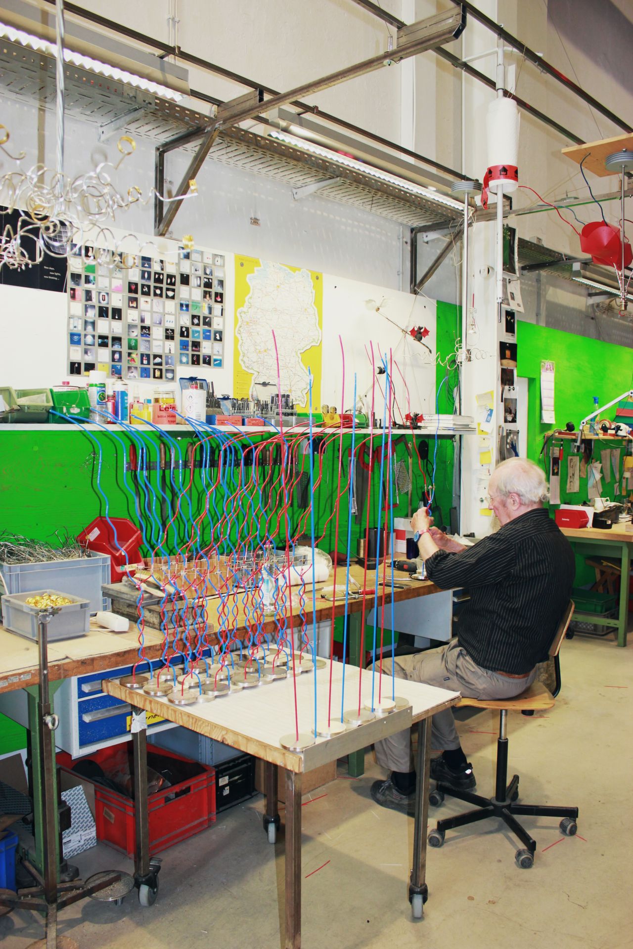 Ingo Maurer one from the heart tafellamp