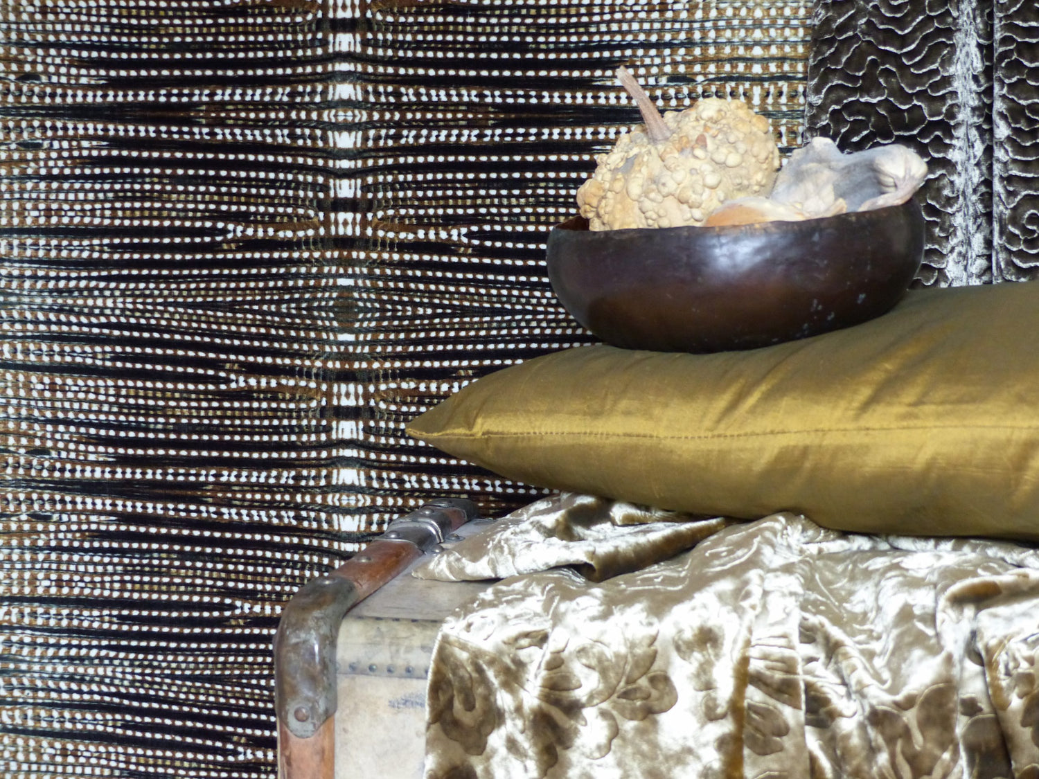 Karin Sajo stof Amazone KS 123 - Fauve