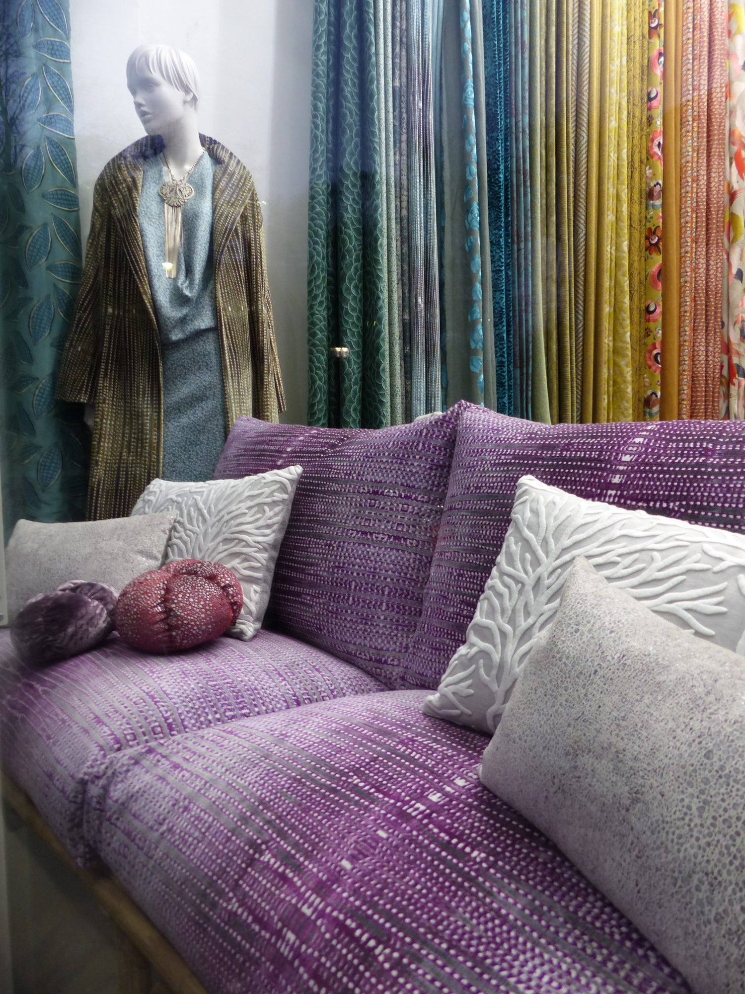 Karin Sajo stof Amazone KS 123 - Fauve