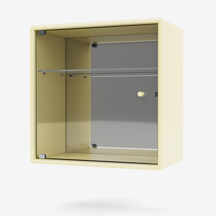 Montana Perfume cabinet with mirror camomile, lichtgeel