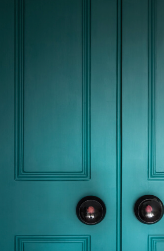 Paint & Paper Library verf Teal (622)  kastdeuren