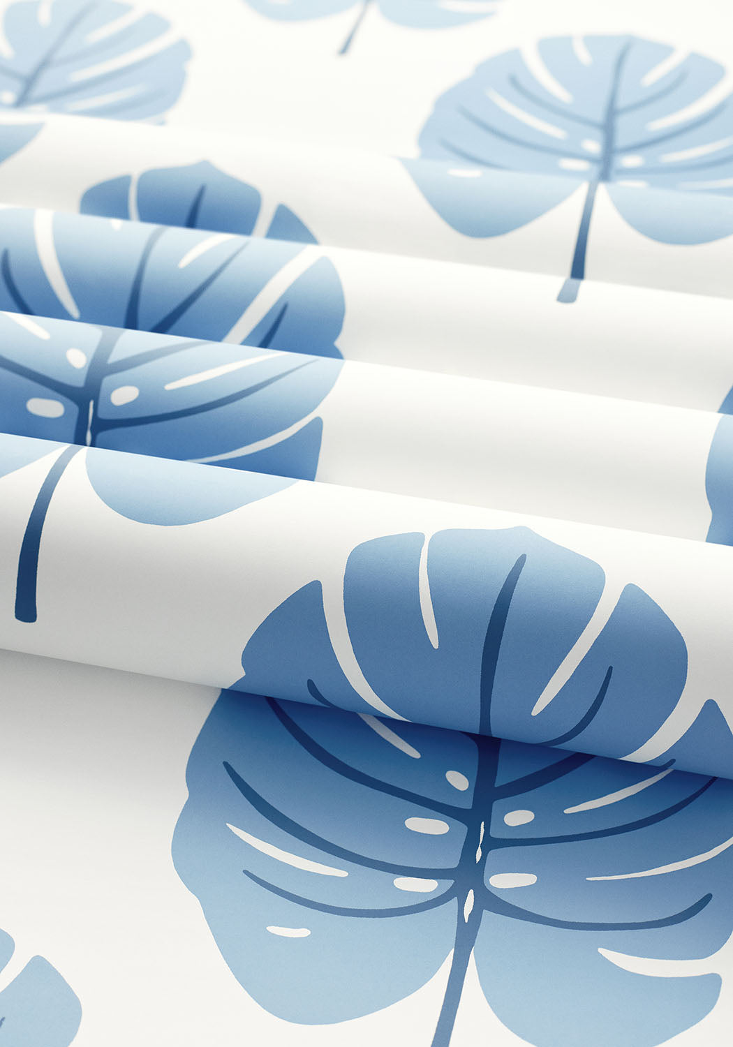 Thibaut behang Monstera Blue T13953