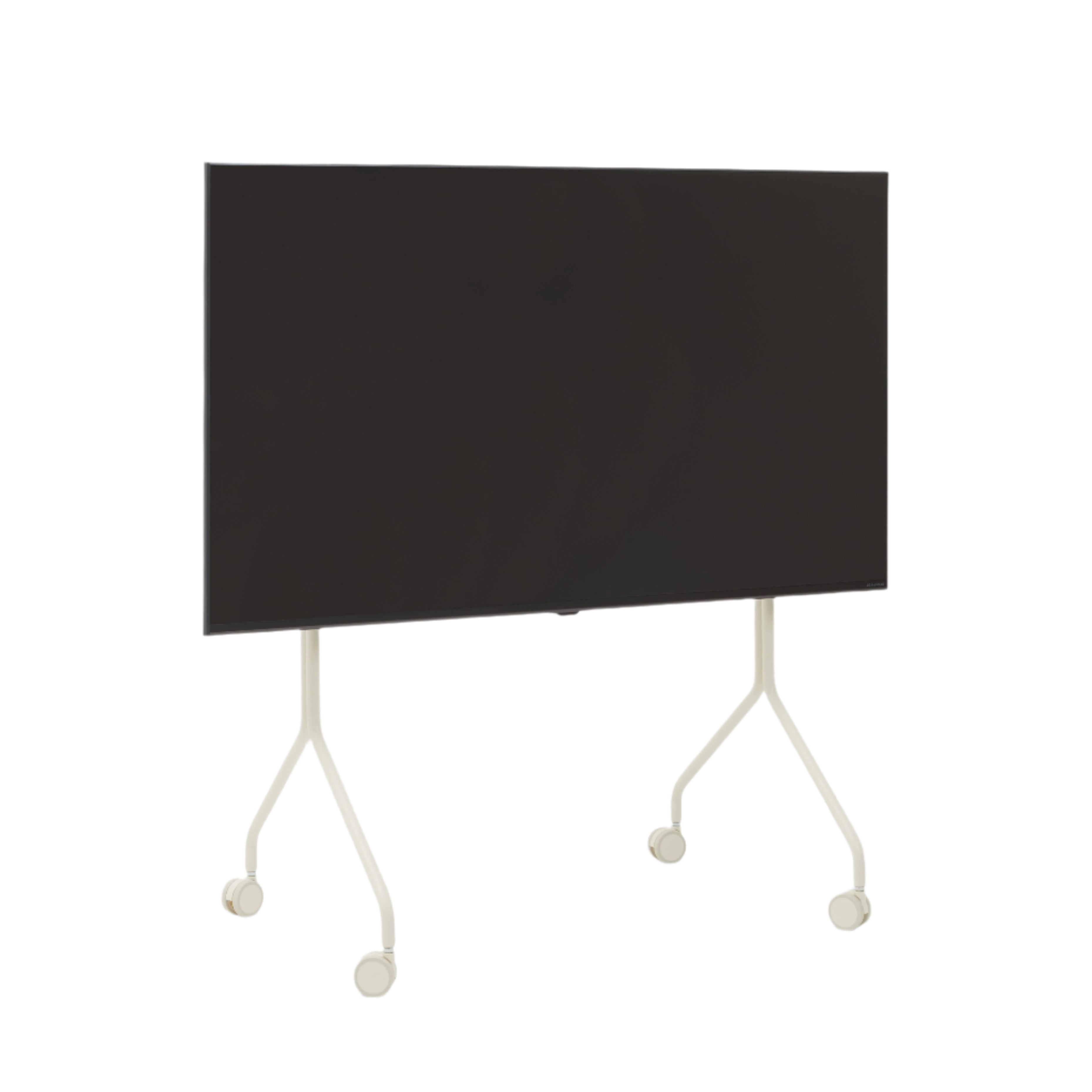 Pedestal Moon Rolling TV-standaard in de kleur Pearl