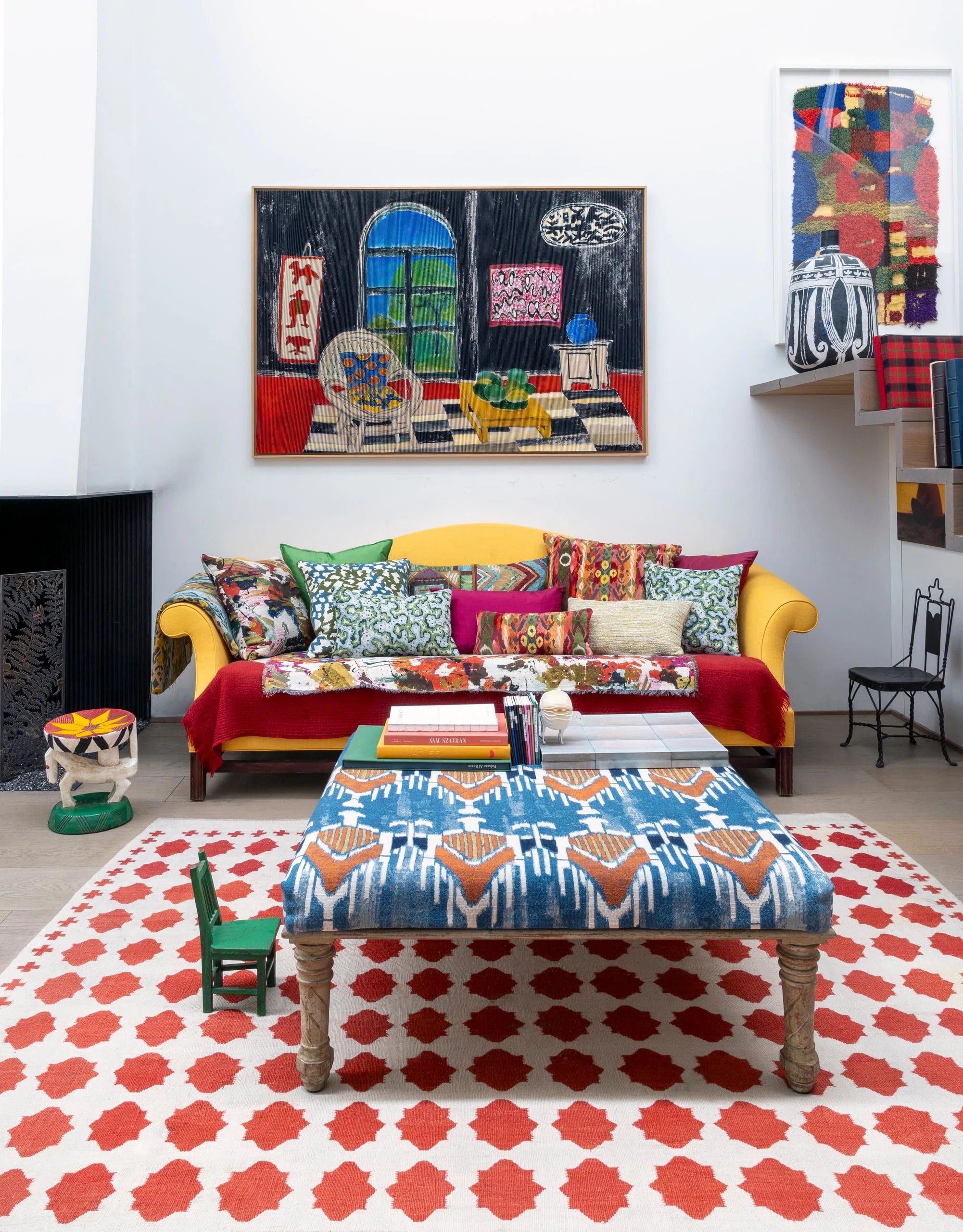 Pierre Frey stof Happiness Ocean F4125002