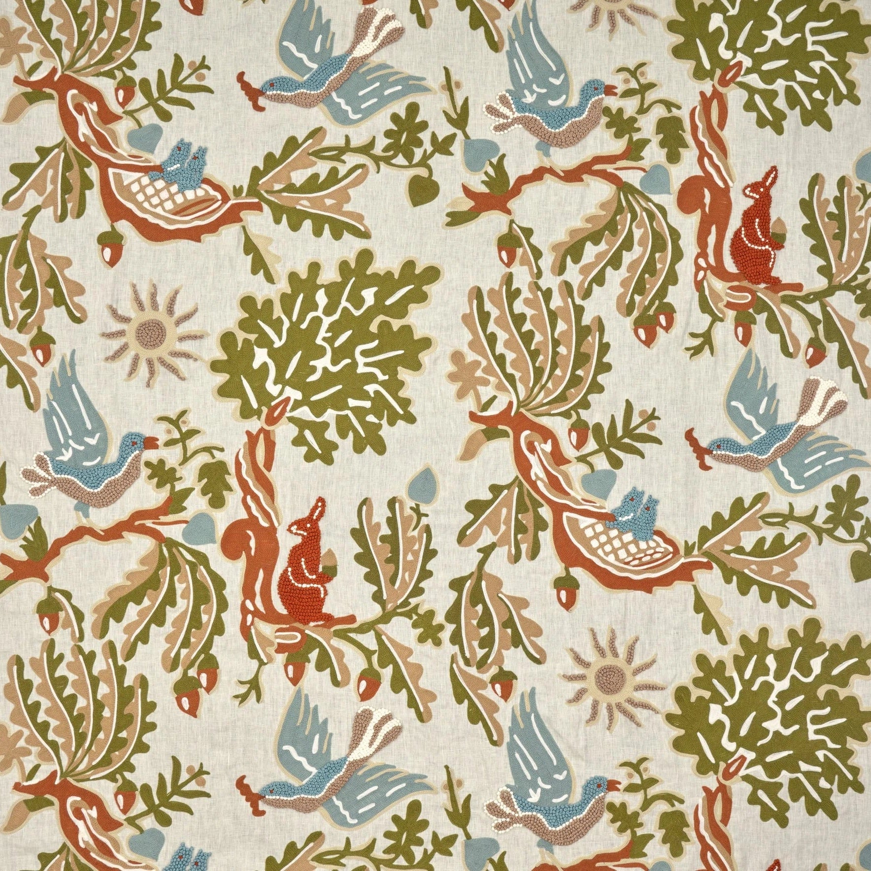 Pierre Frey stof Les Oisillons Printemps F4114001