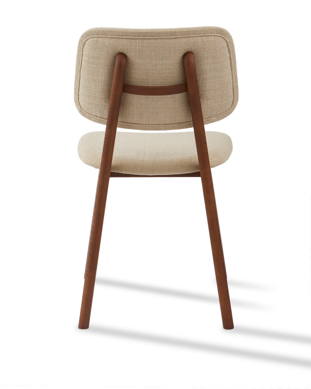 Pols Potten Smooth Happy Days eetkamerstoel achteraanzicht