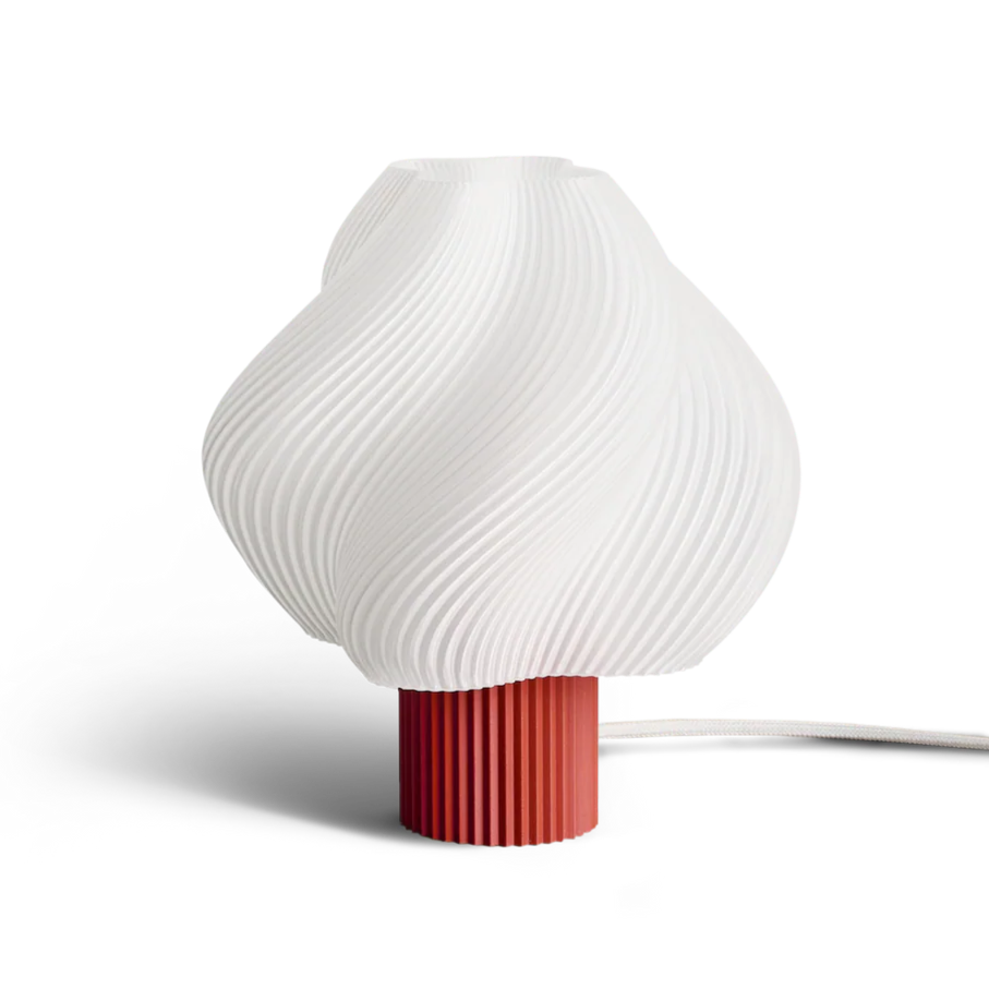 Crème Atelier Soft Serve lamp regular rood