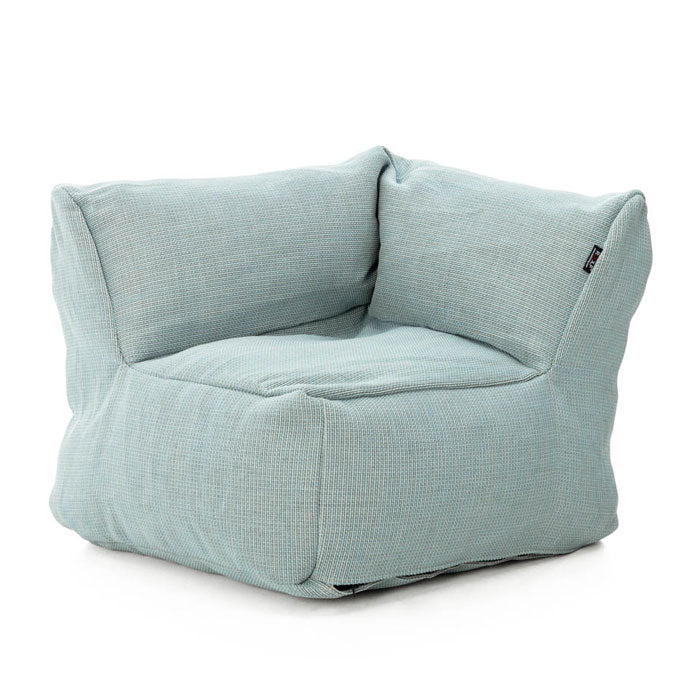 Roolf living Dotty Poef Club Corner Medium pastel blue