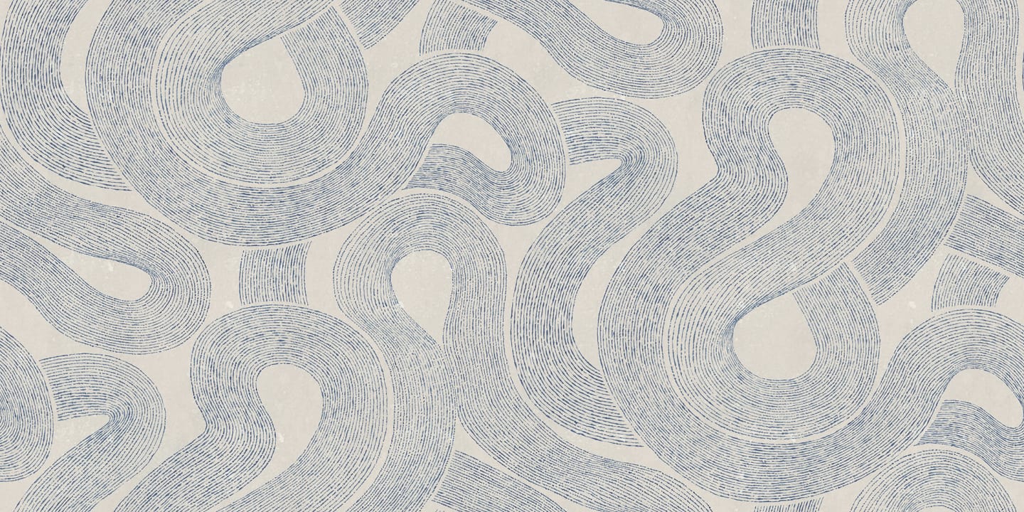 Sandberg behang Sand Indigo Blue S10359