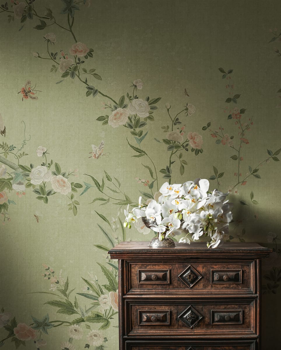 Sandberg Bloom Spring Green S10425