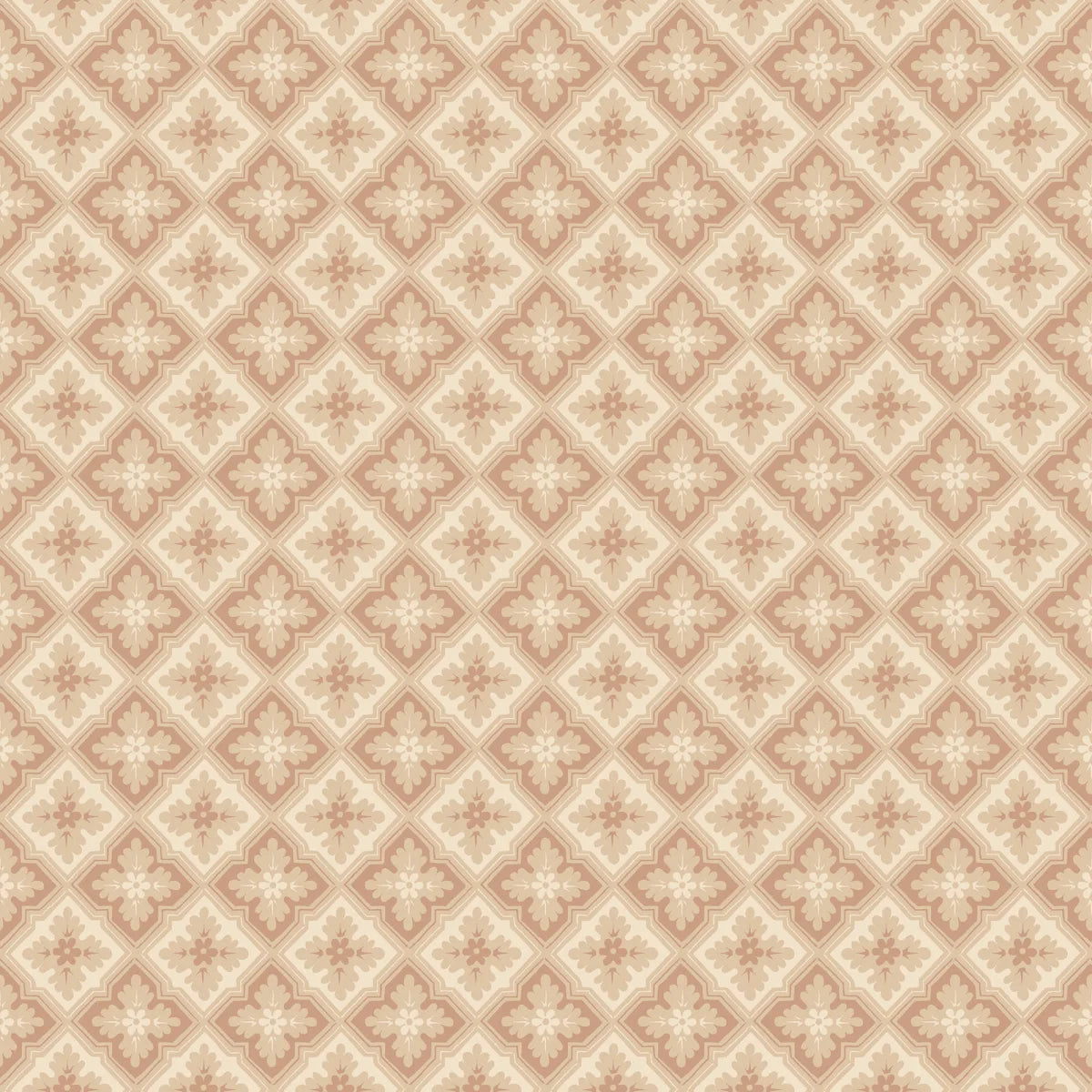 Sandberg behang Edvin Terracotta S10454