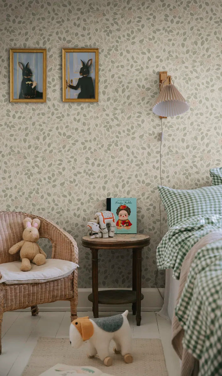 Sandberg behang Solliden Spring Green S10462