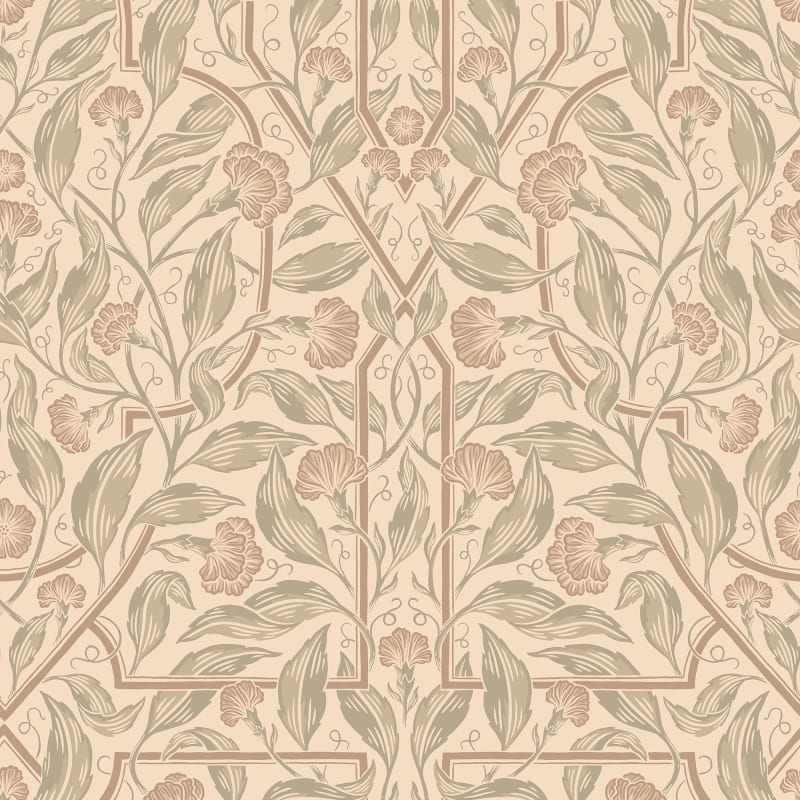 Sandberg behang Edda Beige S10801