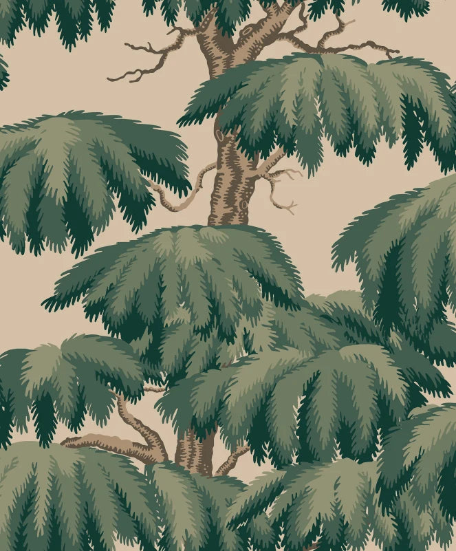 Sandberg behang Alba - Emerald S10662 vliesbehang