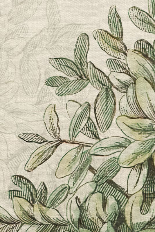 Sandberg behang Charles Mural Green S10637