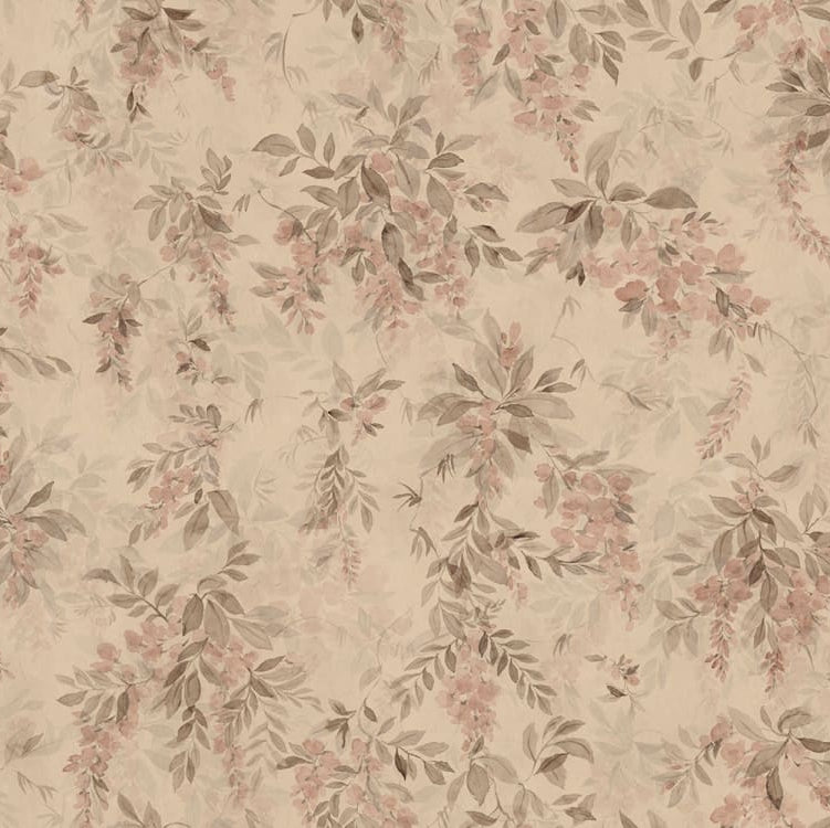 Sandberg behang Lovisa Terracotta S10565