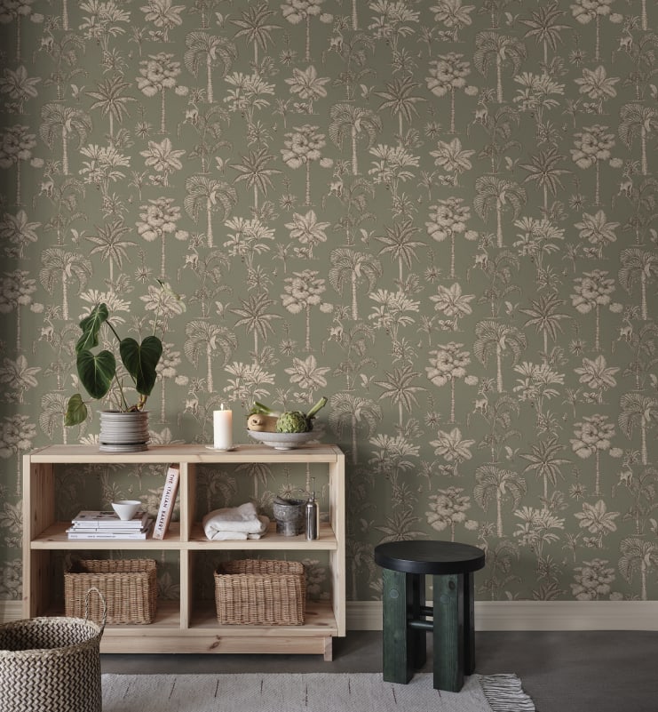 Sandberg behang Adele Green S10651