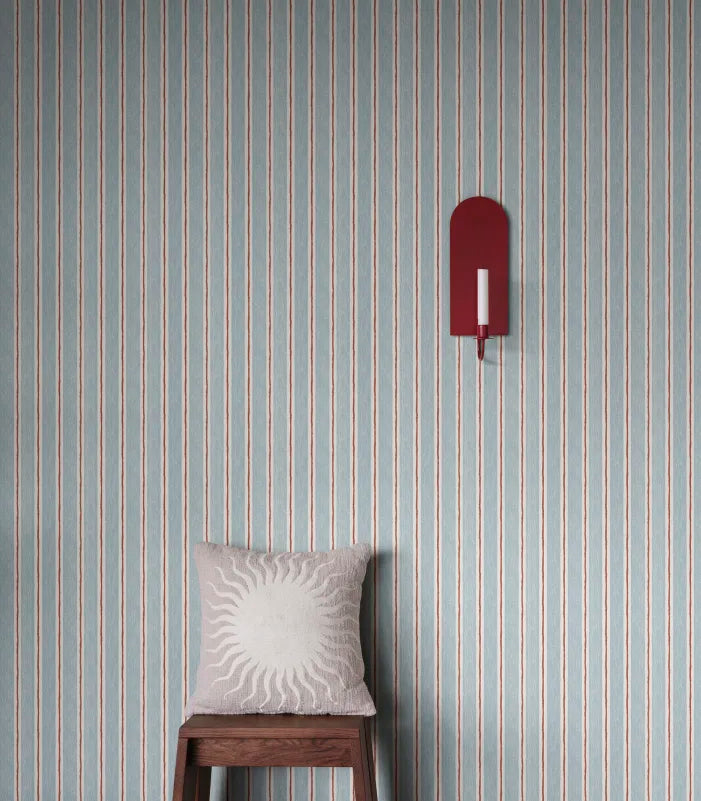 Sandberg behang Albin Blue S10703