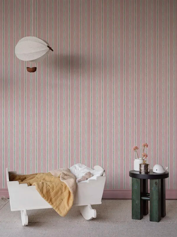Sandberg behang Albin Pink S10653