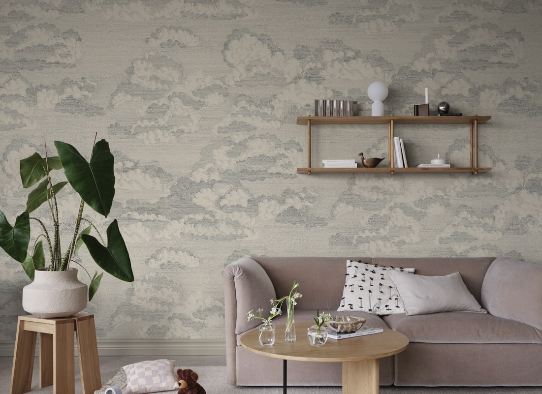 Sandberg behang Bonnie Blue S10647