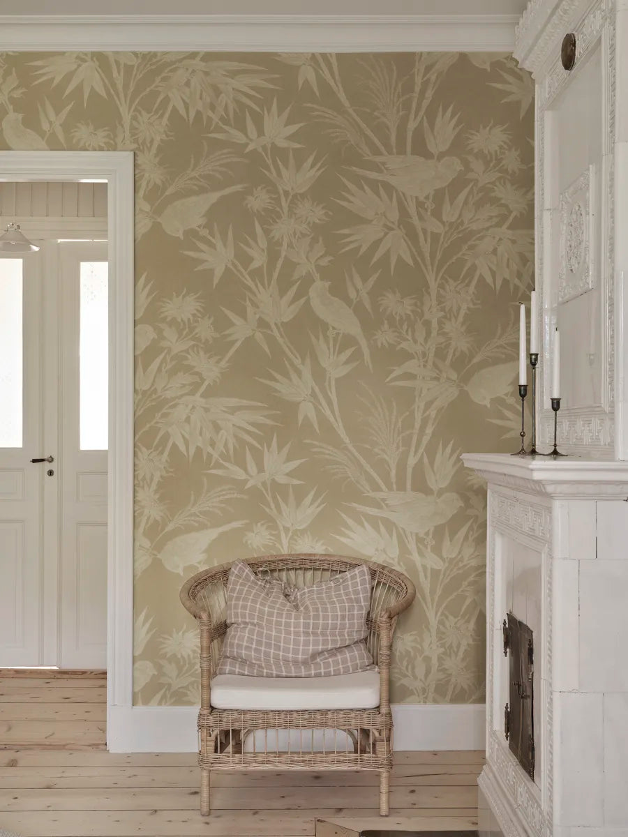 Sandberg behang Celeste Beige S10596