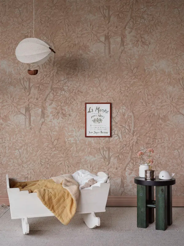 Sandberg behang Charles Blush S10715