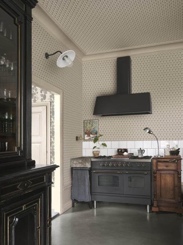 Sandberg behang Elena Terracotta S10670