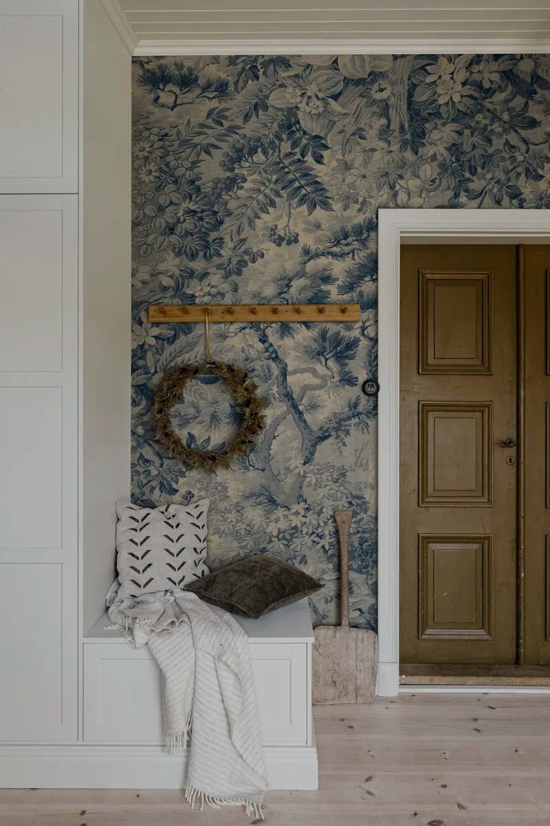 Sandberg behang Johannas Damm Blue S10512
