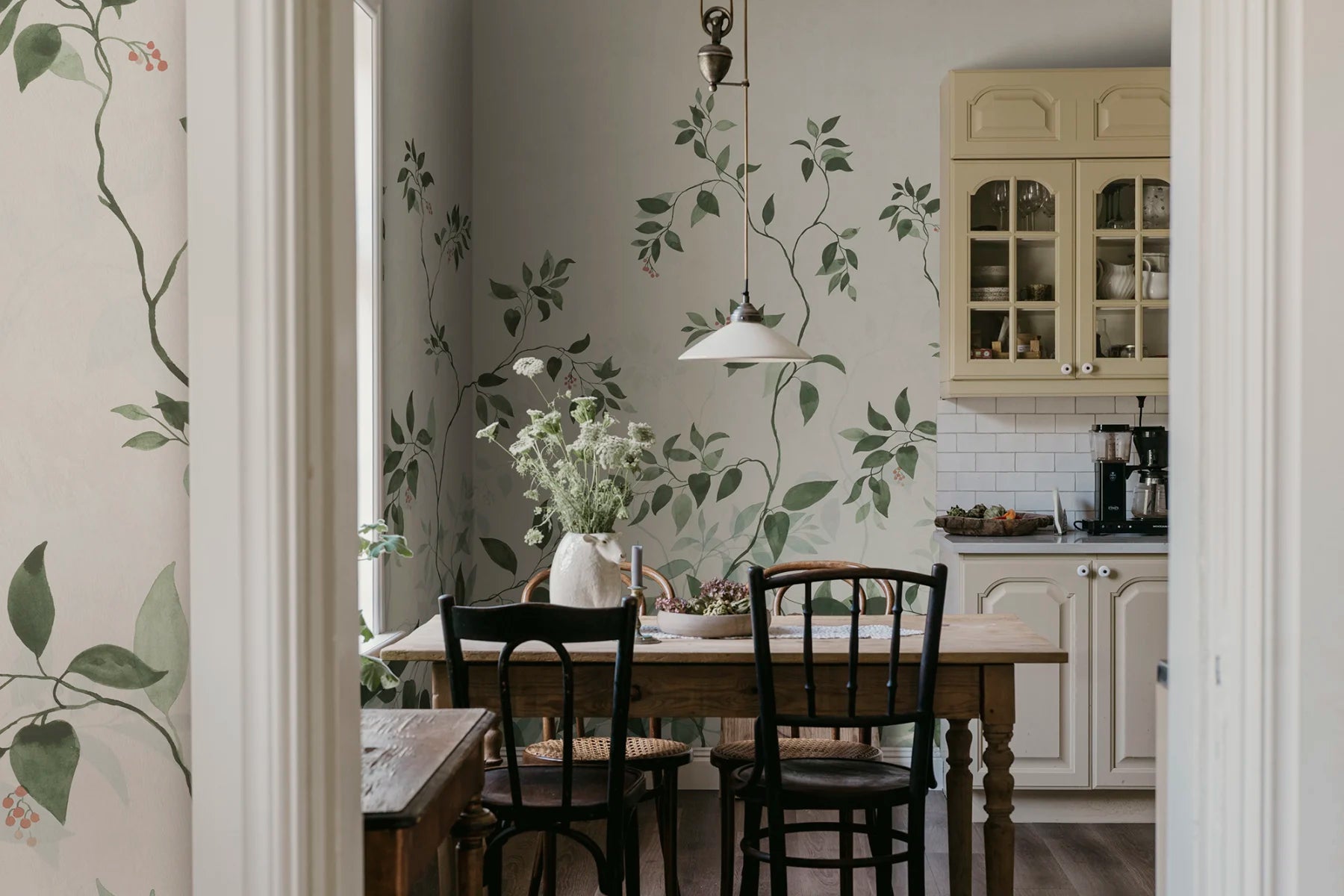 Sandberg behang Josefine Green S10518