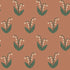 Sandberg behang Lilly Terracotta S10636