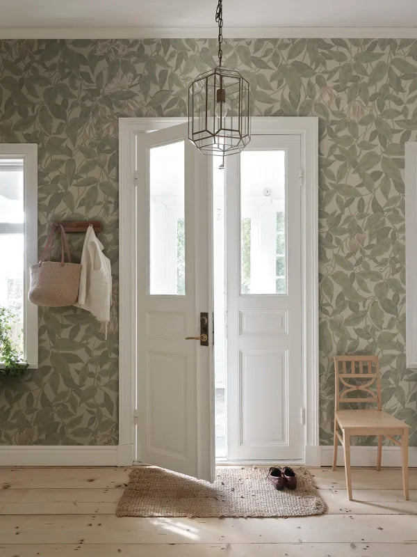 Sandberg behang Linnea Garden Green S10718
