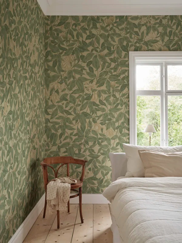 Sandberg behang Linnea Green S10720