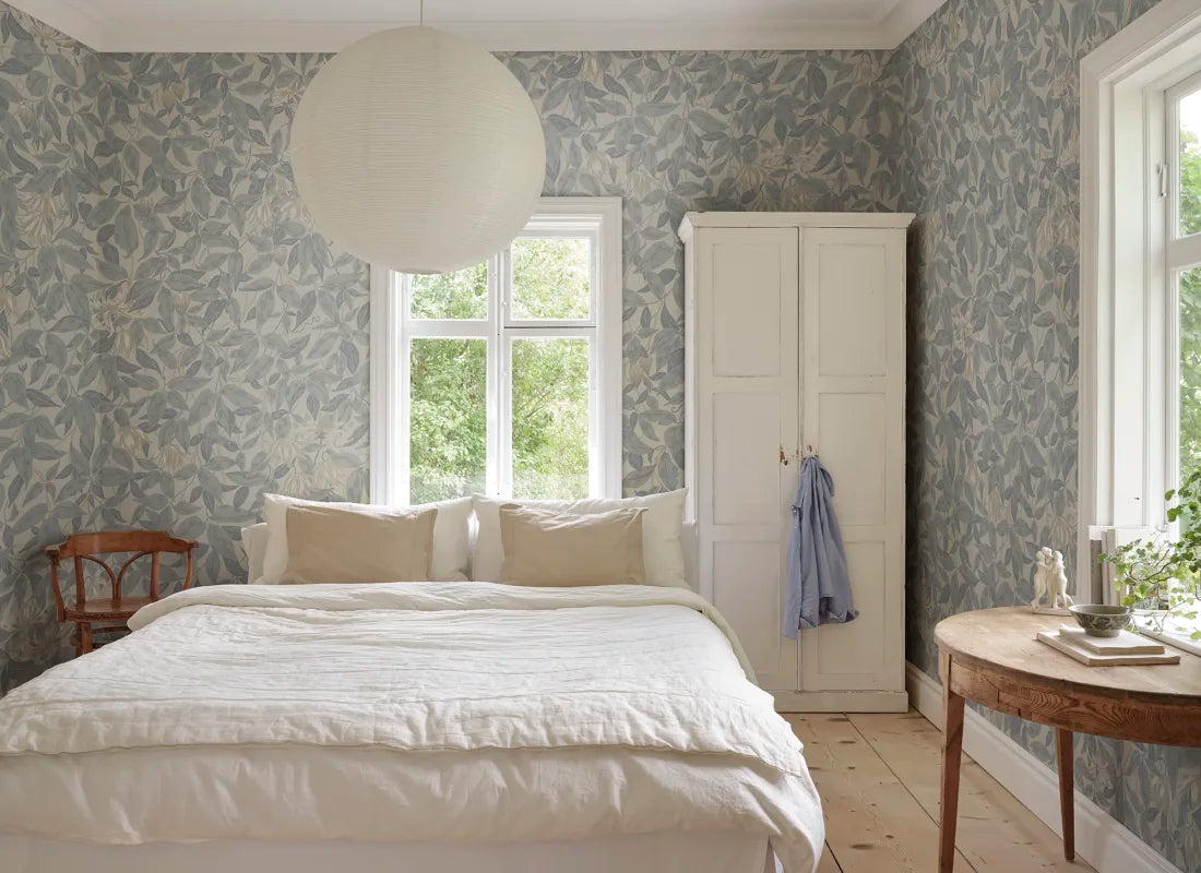 Sandberg behang Linnea Misty Blue S10719