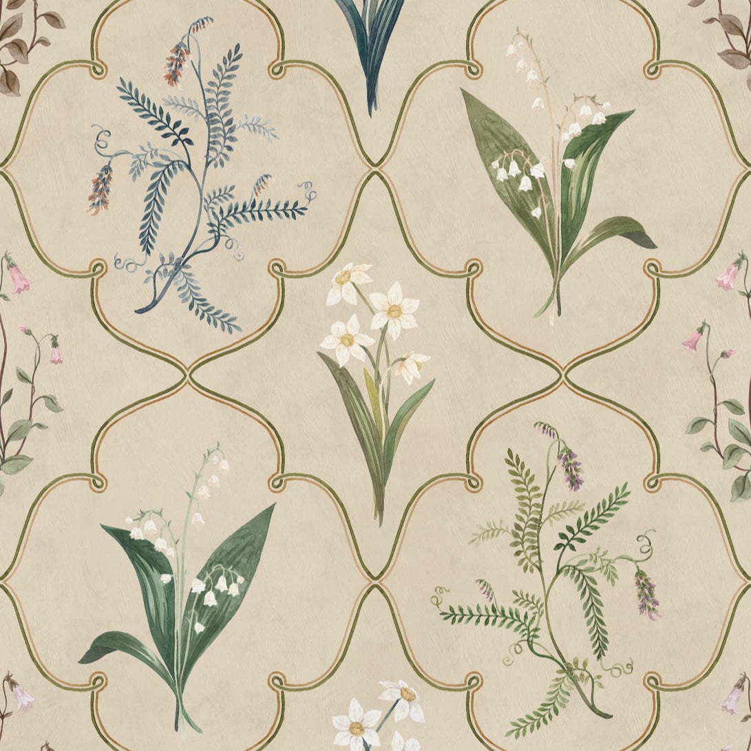 Sandberg behang Louise Clay S10575