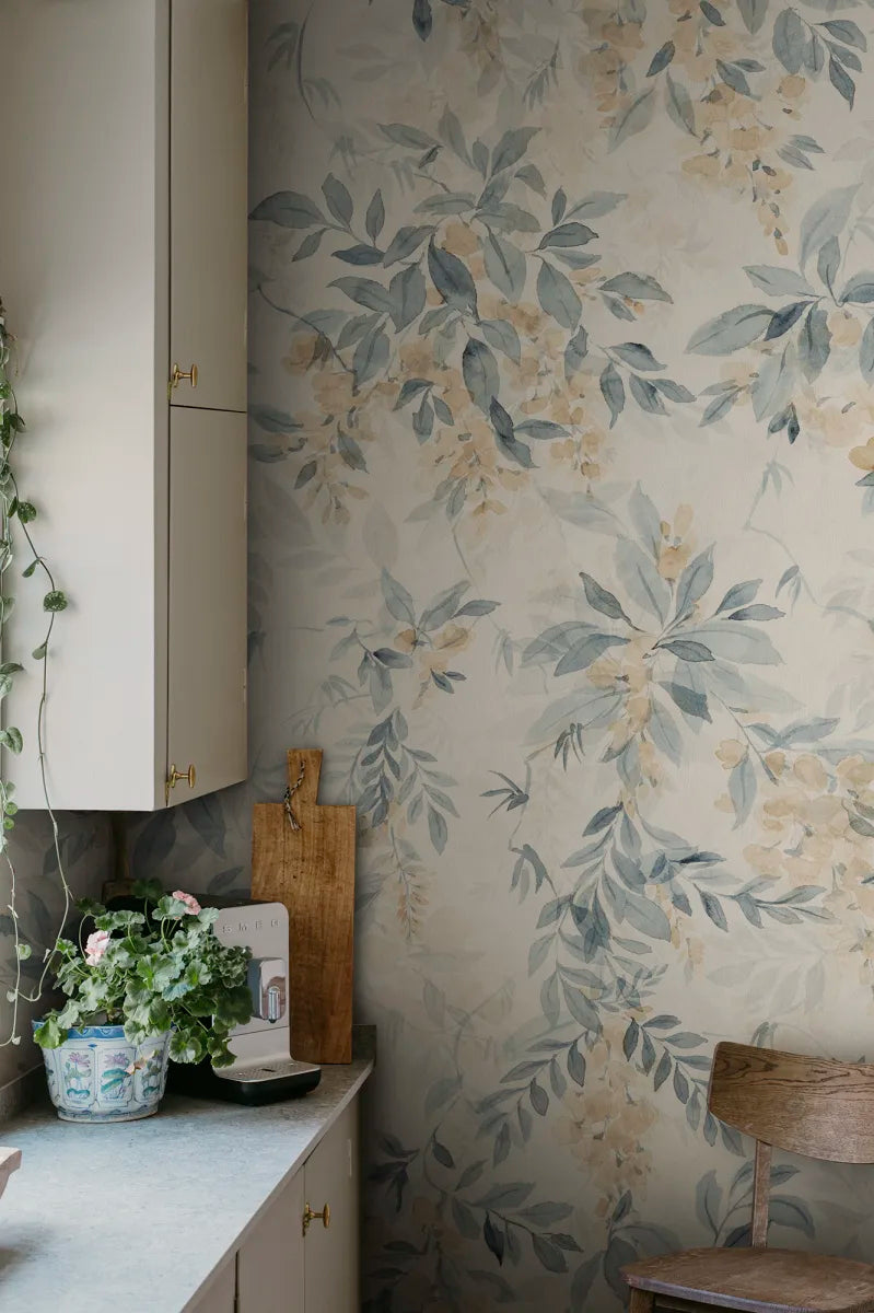 Sandberg behang Lovisa Blue S10521