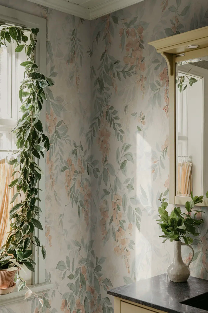 Sandberg behang Lovisa Orange S10523