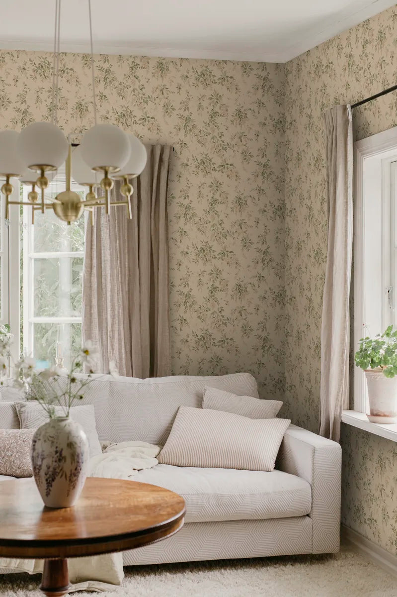Sandberg behang Lovisa Pink S10506