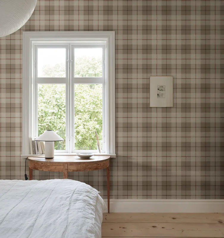 Sandberg behang Ranold Beige S10754