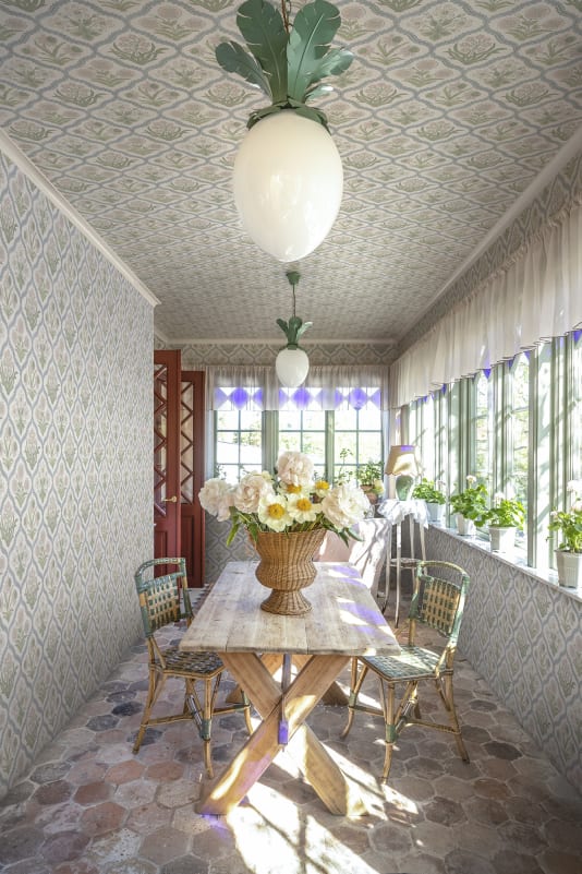 Sandberg behang Rosa Pastel S10827