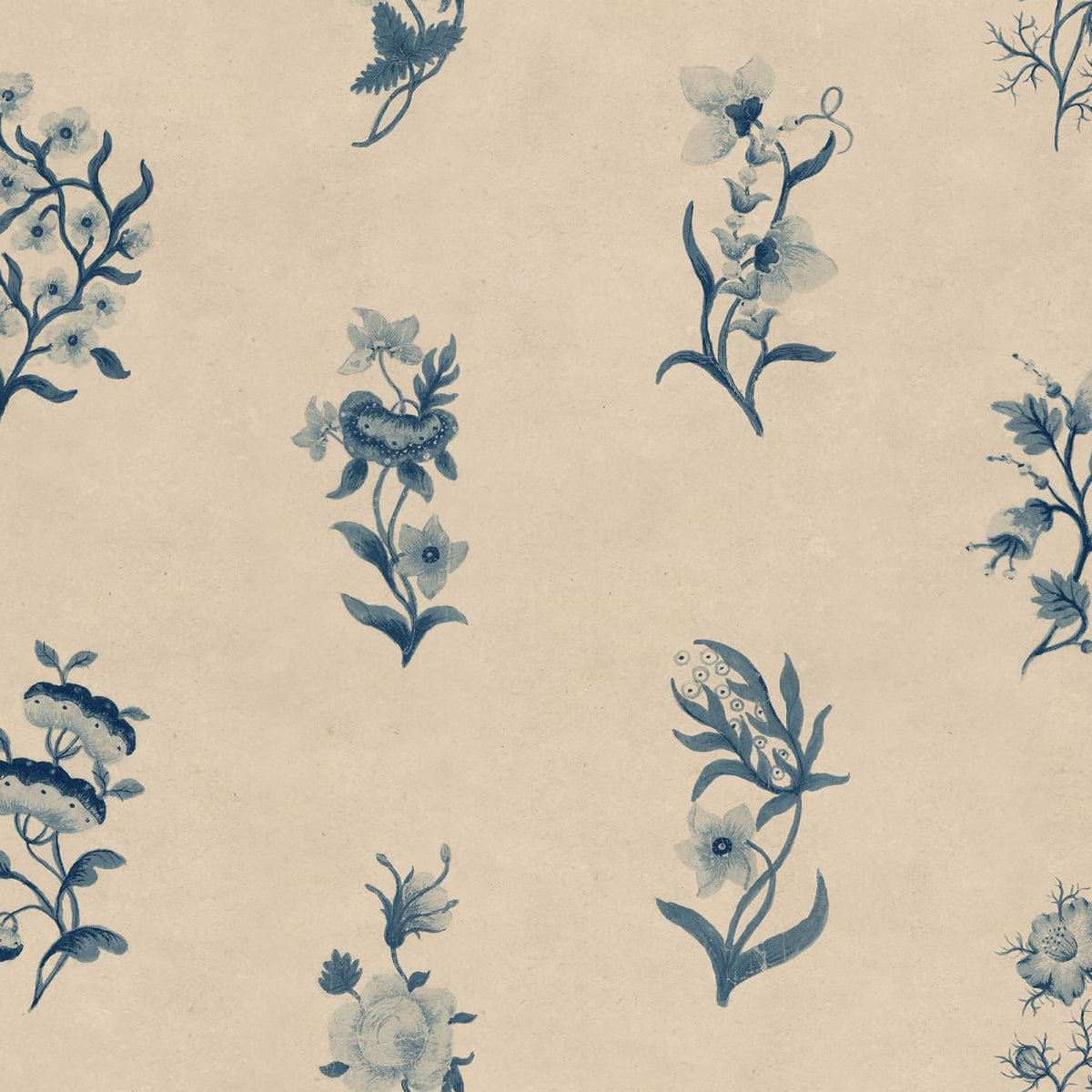 Sandberg behang Victoria Blue S10610