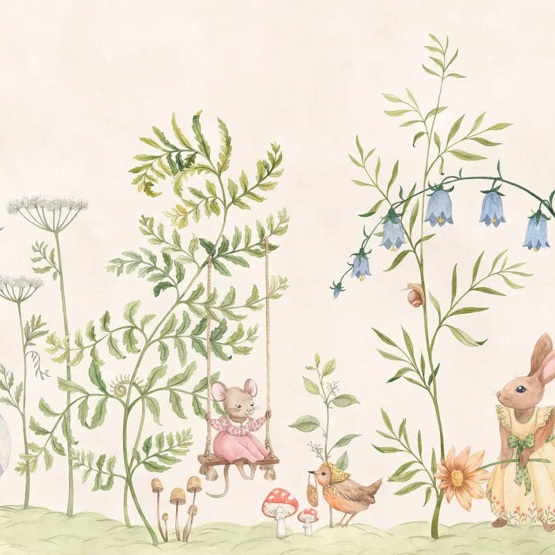 Sandberg behang Vilhelmina Green S10593