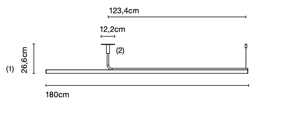 Marset Ambrosia 180 hanglamp