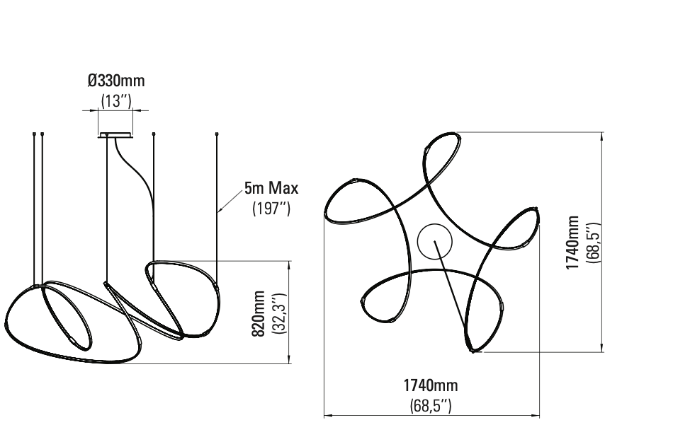 DCW éditions Zigouzi 180 hanglamp
