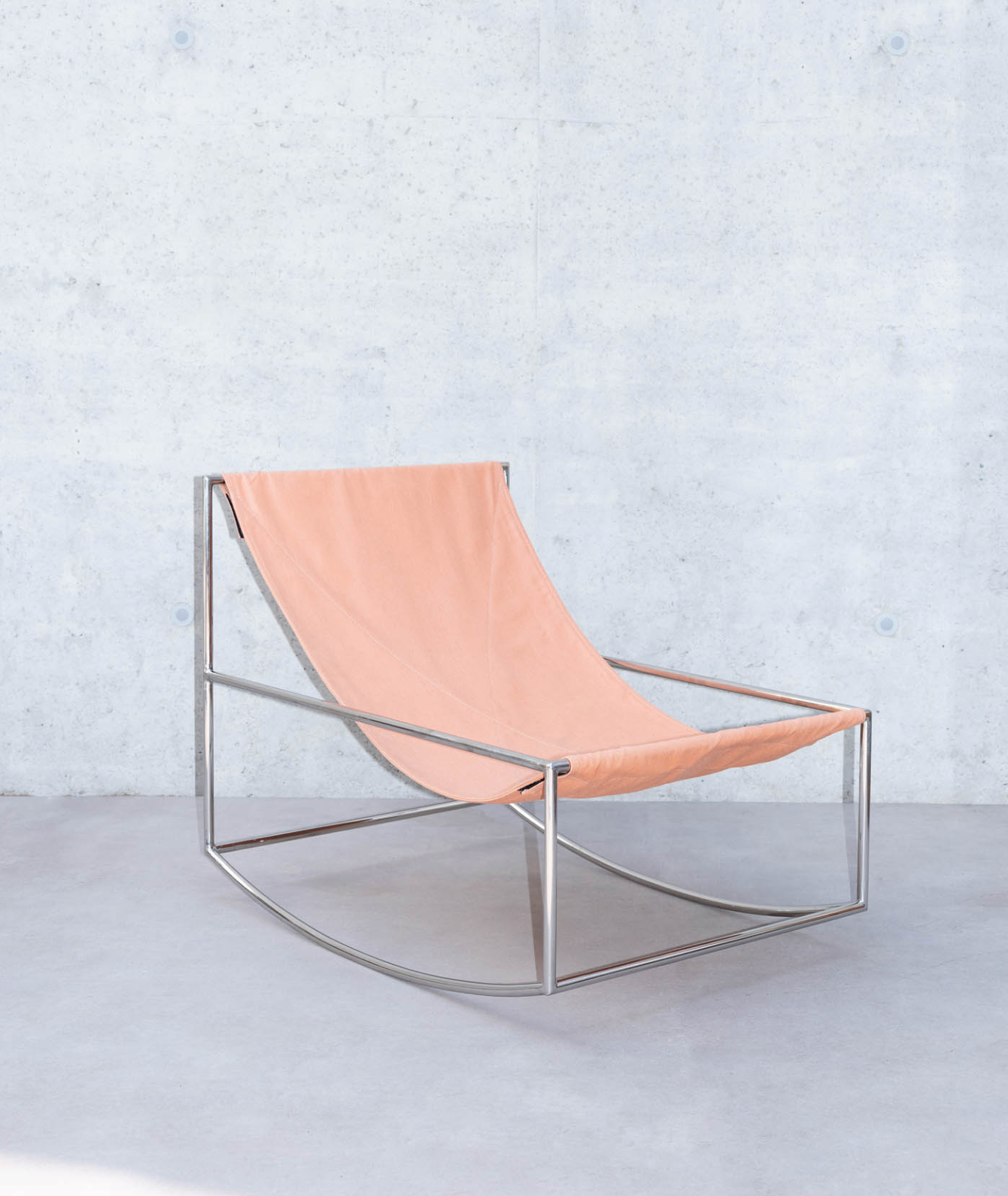 Valerie Objects Rocking chair stainless steel