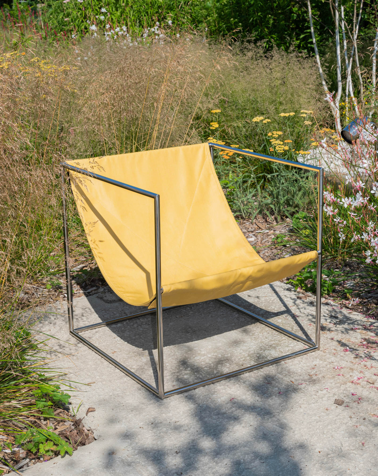 Valerie Objects Solo seat stainless steel